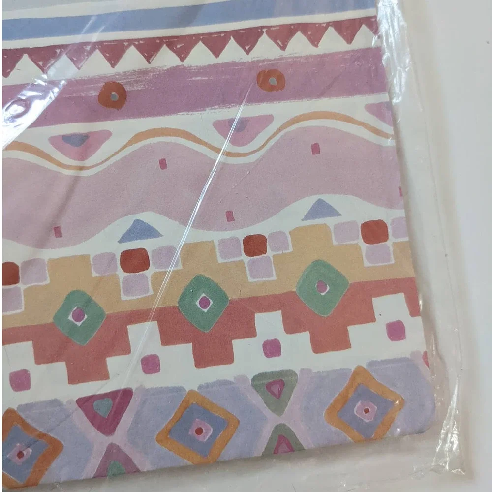 Vintage 80's Pastel Hues Southwestern Giftwrap w/ Notecards‎ from Current UNUSED